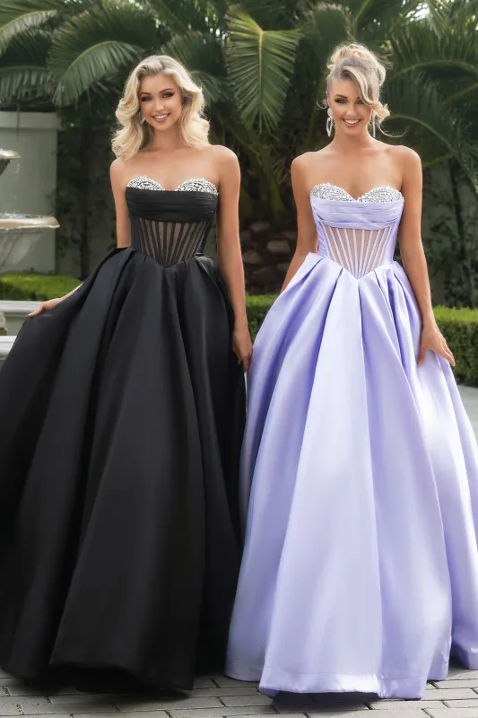 PORTIA & SCARLETT PS25306 Layered Skirt Sweetheart Ballgown sold by The Gown Galleria