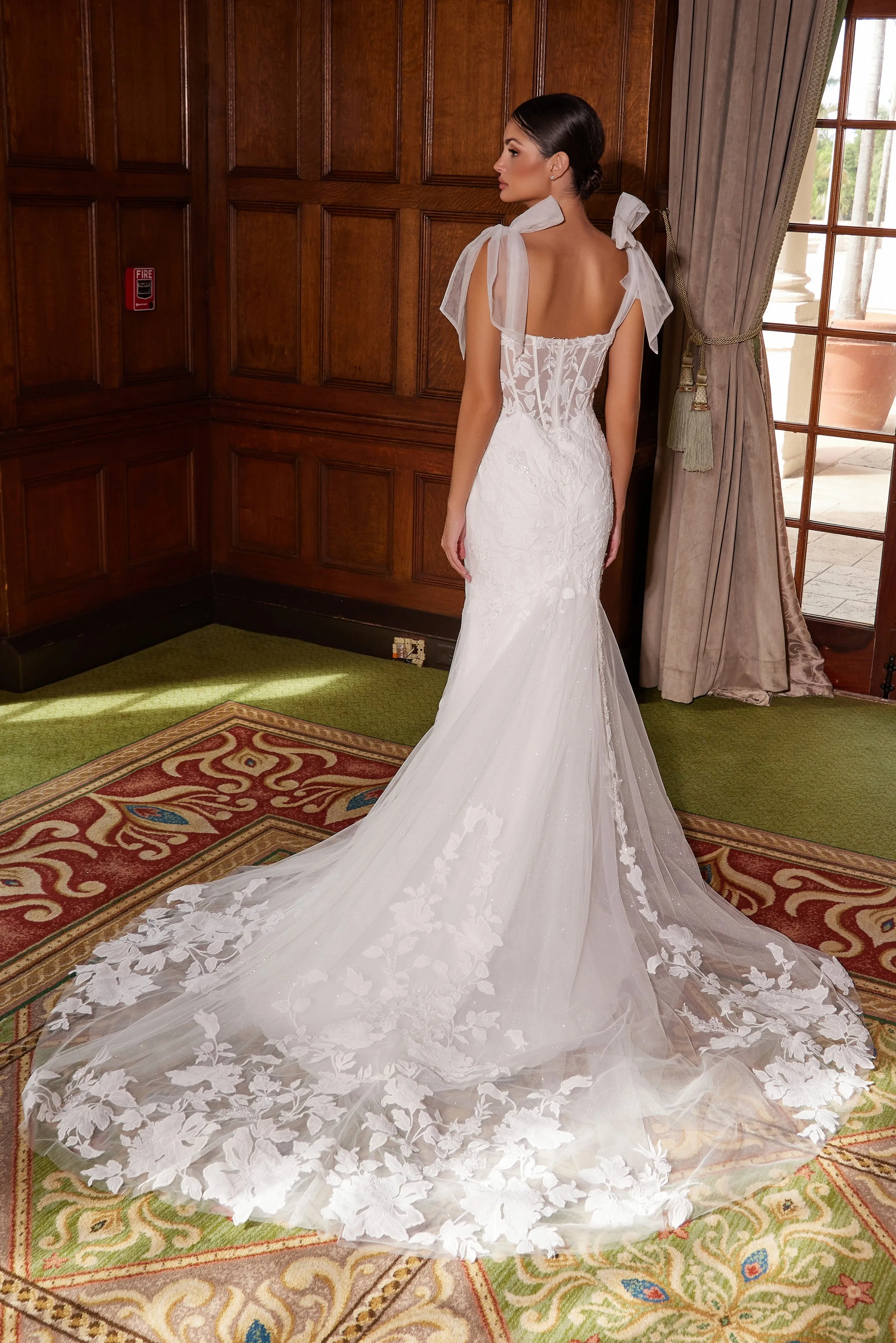 NOX ANABEL JW1033L Romantic Sweetheart Floor-Length Gown sold by The Gown Galleria product image thumbnail 2