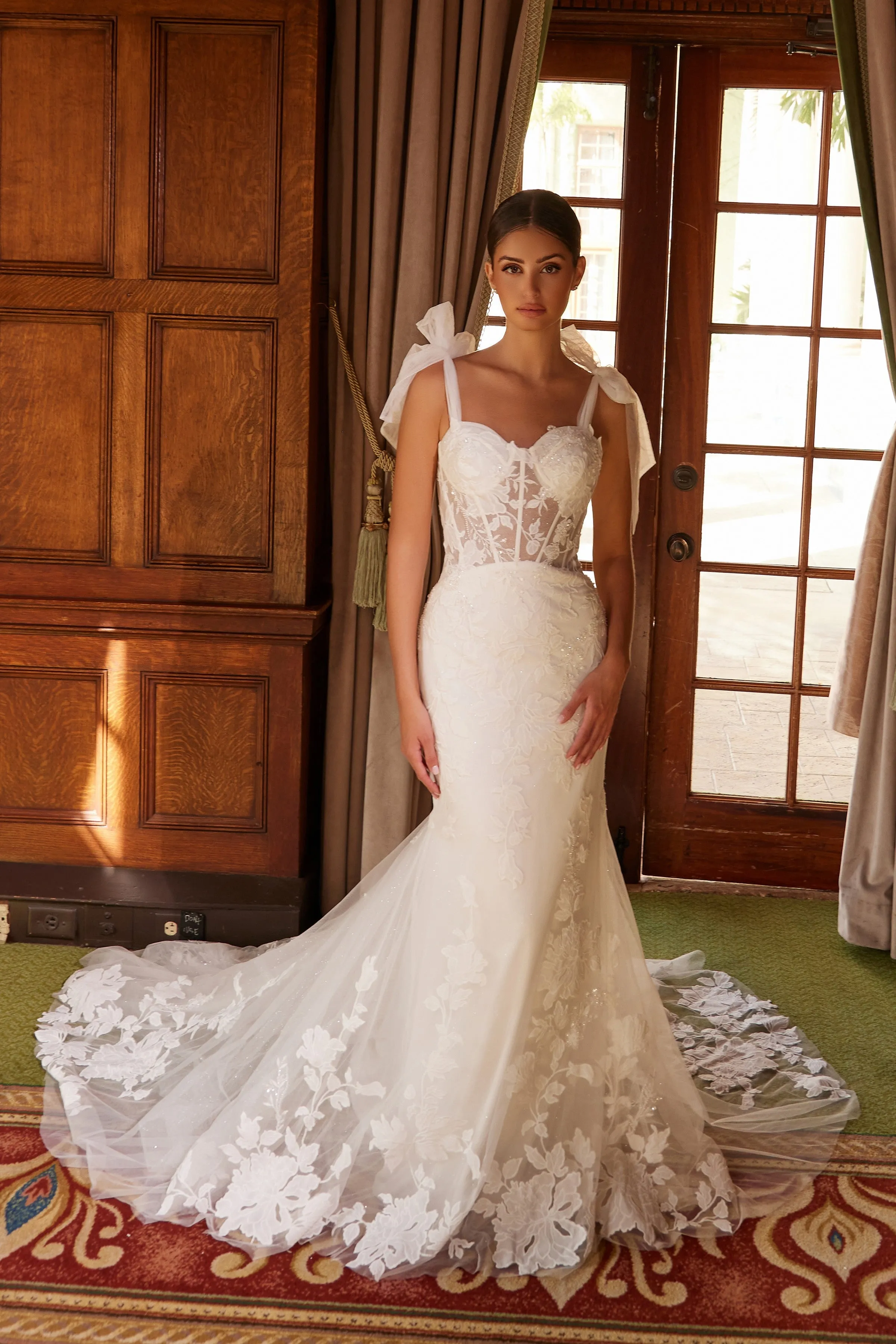 NOX ANABEL JW1033L Romantic Sweetheart Floor-Length Gown sold by The Gown Galleria product image thumbnail 3