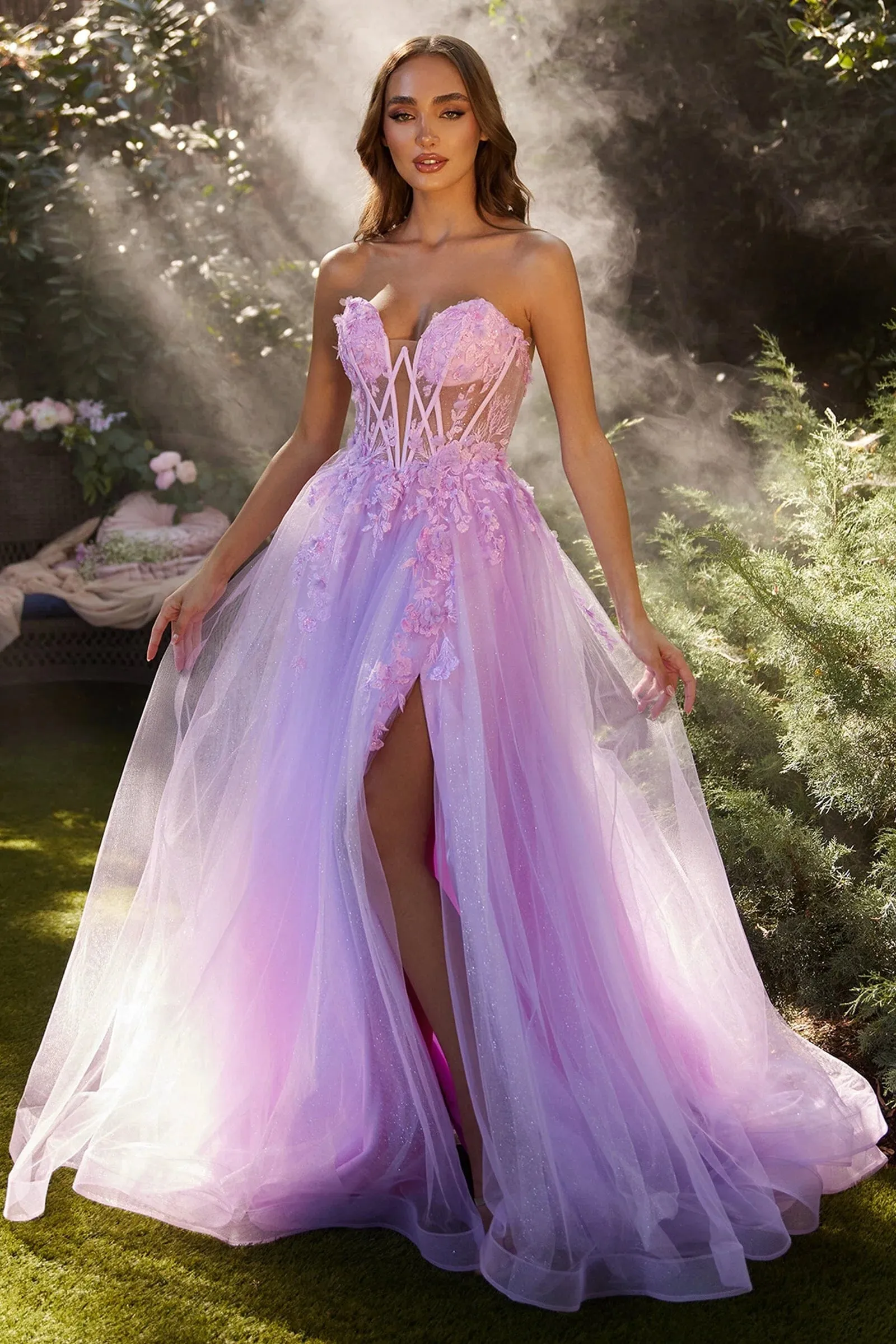 ANDREA & LEO A1237 Off The Shoulder A-Line Gown sold by The Gown Galleria product image thumbnail 4
