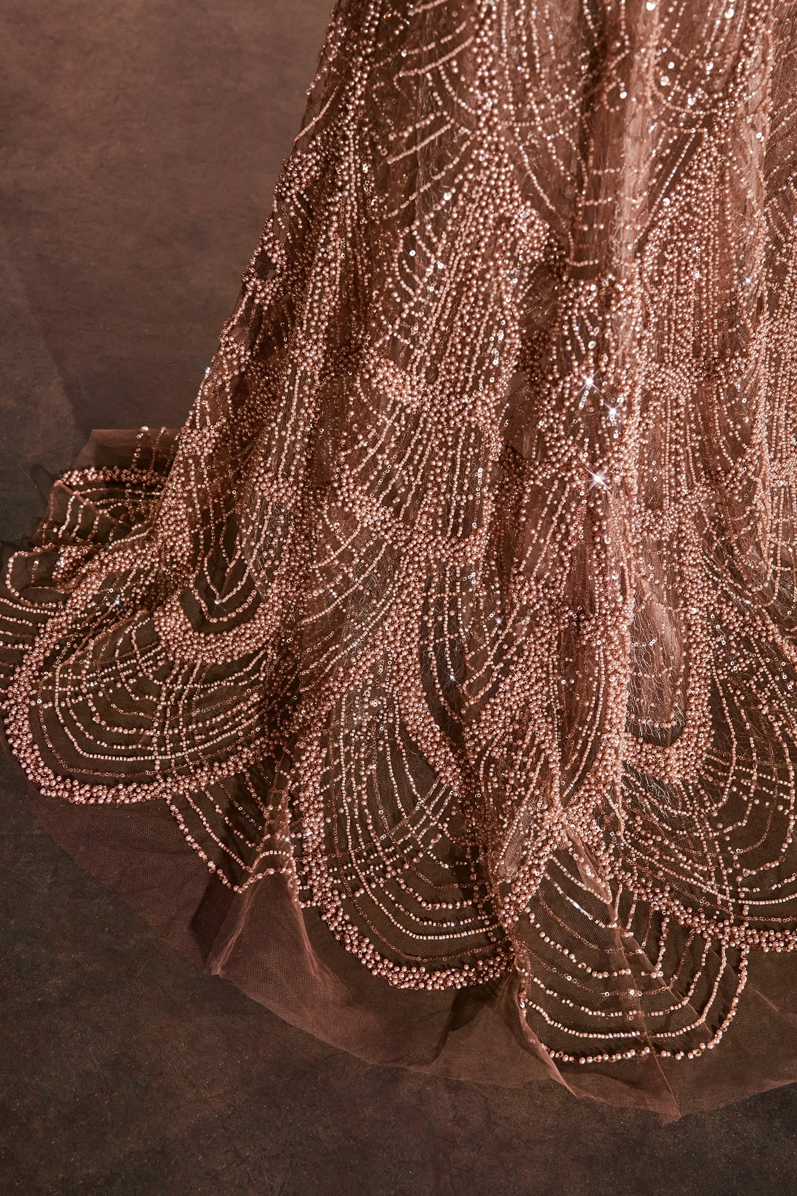 CINDERELLA DIVINE CC4020 Fully Embellished Fit & Flare Gown sold by The Gown Galleria product image thumbnail 5