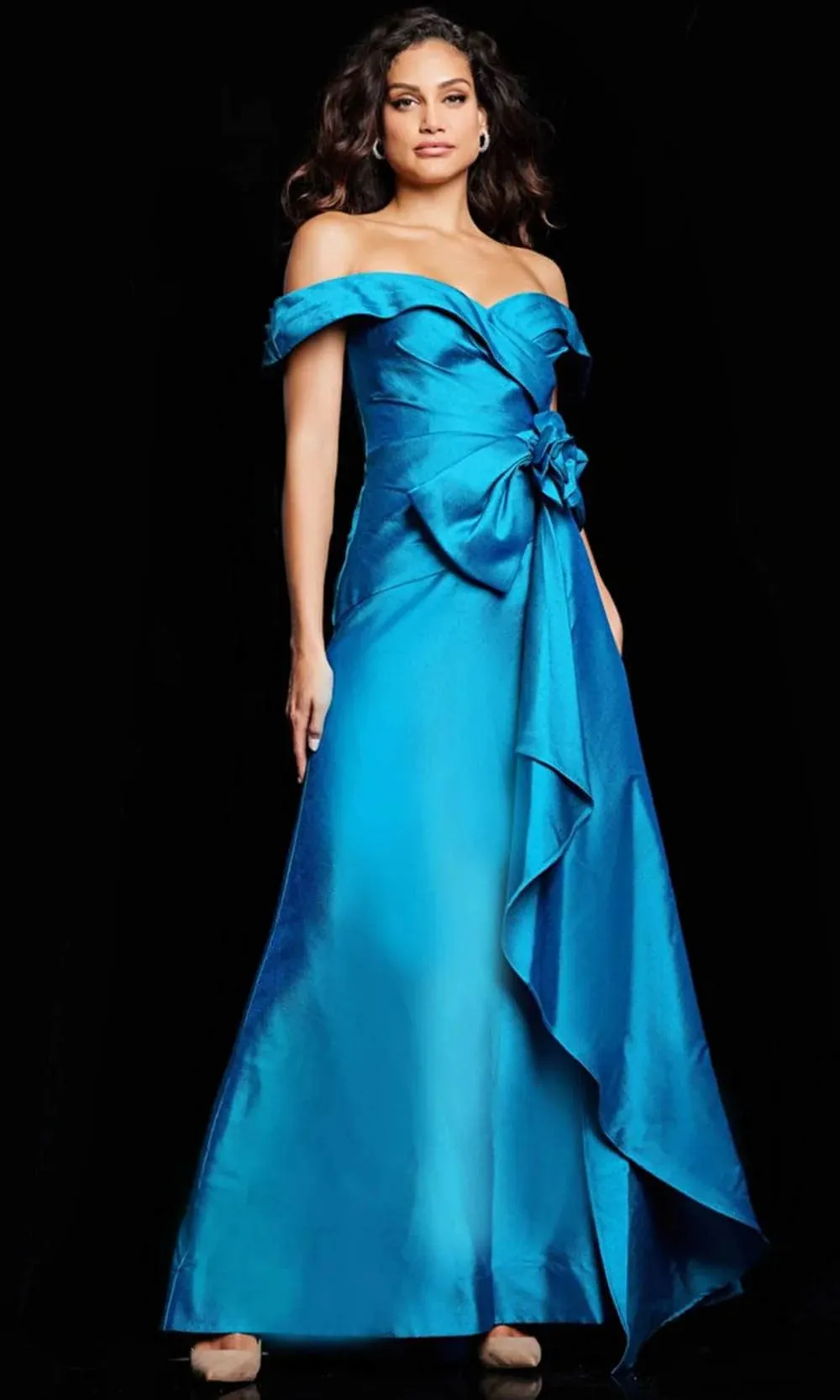 Jovani 37098 Sweetheart Taffeta Evening Gown sold by The Gown Galleria product image thumbnail 4