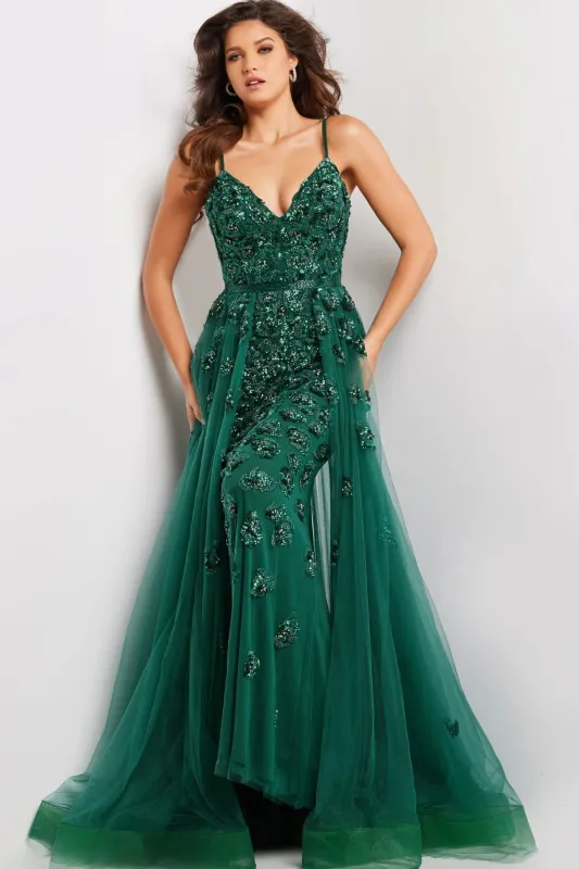 Jovani 39434 Sequin Embellished Prom Gown sold by The Gown Galleria
