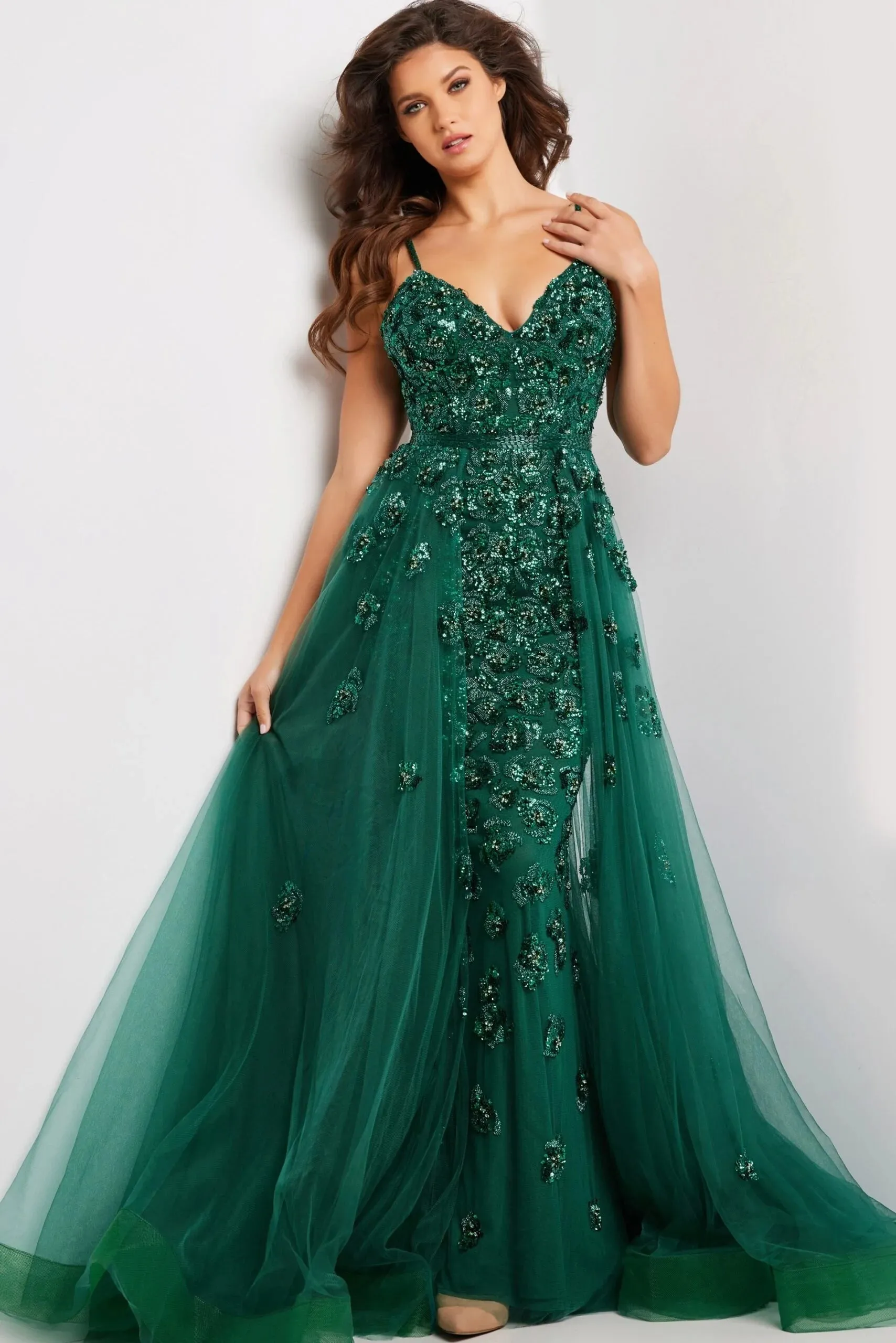 Jovani 39434 Sequin Embellished Prom Gown sold by The Gown Galleria product image thumbnail 3