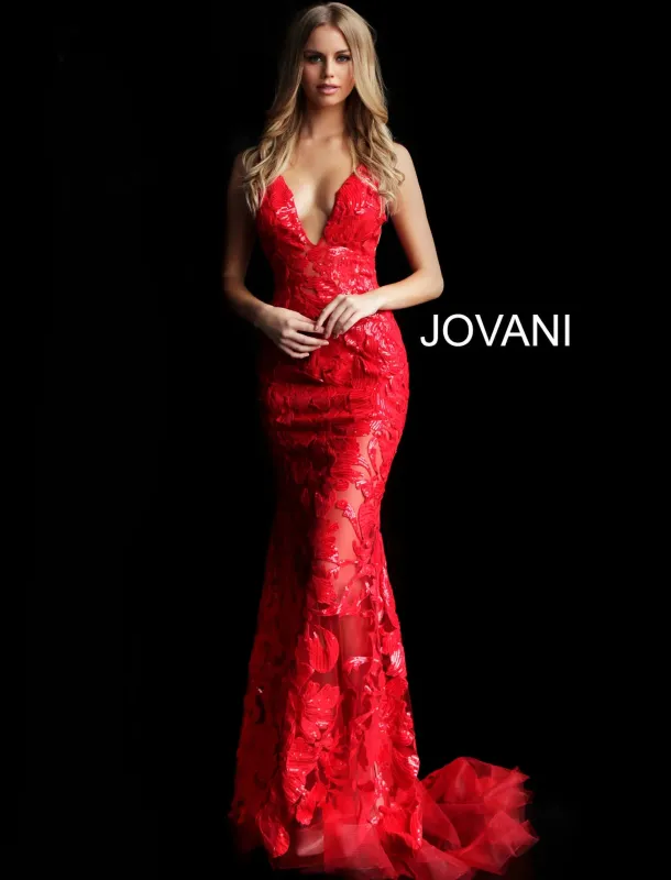 Jovani 60283 Sleeveless Sequin Prom Dress sold by The Gown Galleria