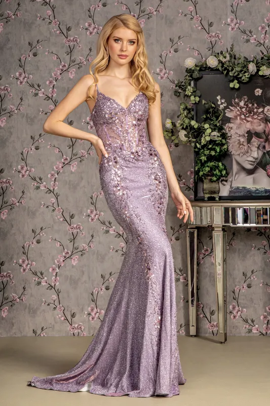 GLS BY GLORIA GL3399 Sequin Sheath Evening Dress sold by The Gown Galleria
