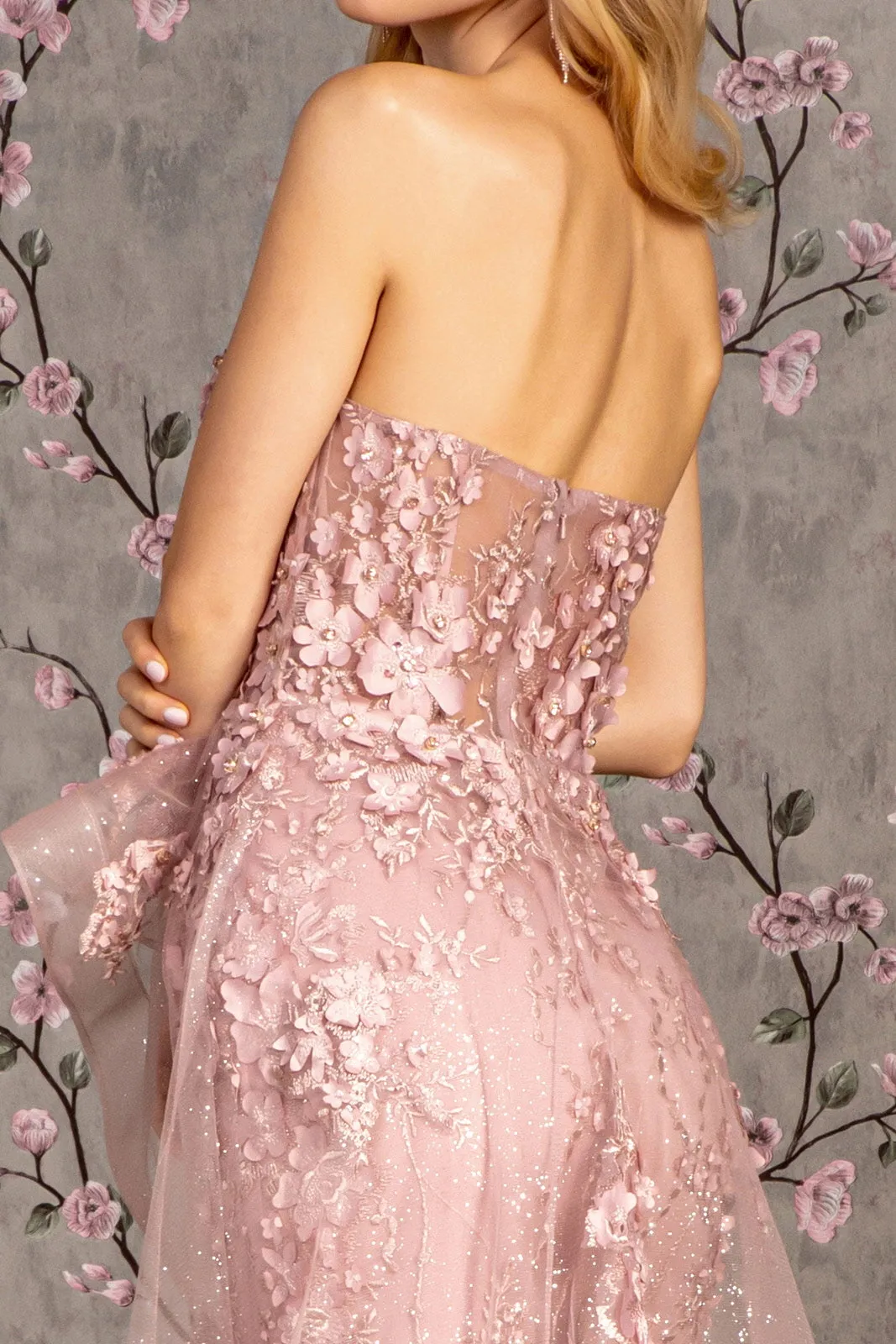 GLS BY GLORIA GL3257 Sweetheart Peplum Evening Dress sold by The Gown Galleria product image thumbnail 4