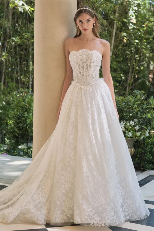 Andrea & Leo WL061 A-Line Evening Gown with Sweetheart Neckline made by The Gown Galleria