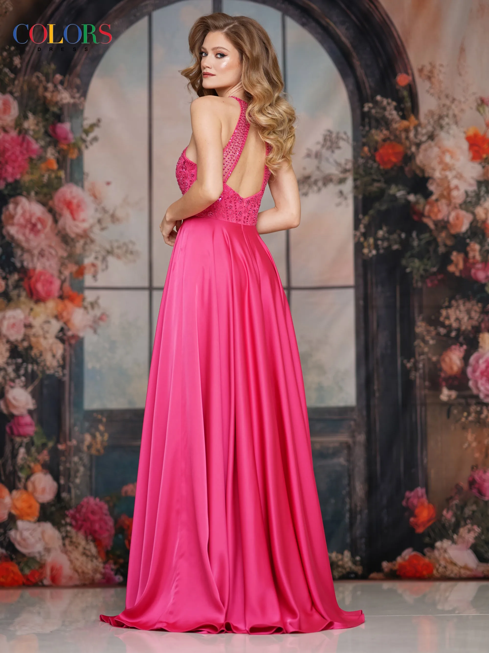 COLORS 3822 Long Prom Dress With Sweetheart Neckline sold by The Gown Galleria product image thumbnail 2