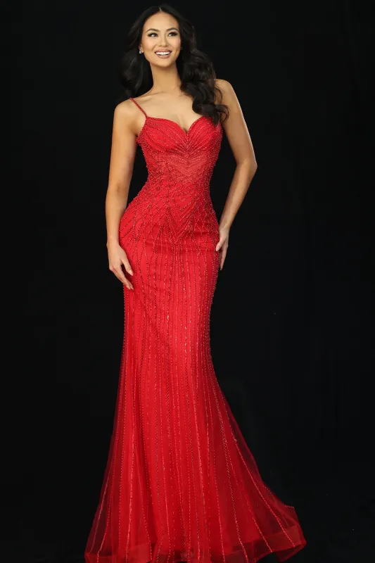 Jovani 44565 Sweetheart Neckline Evening Gown sold by The Gown Galleria