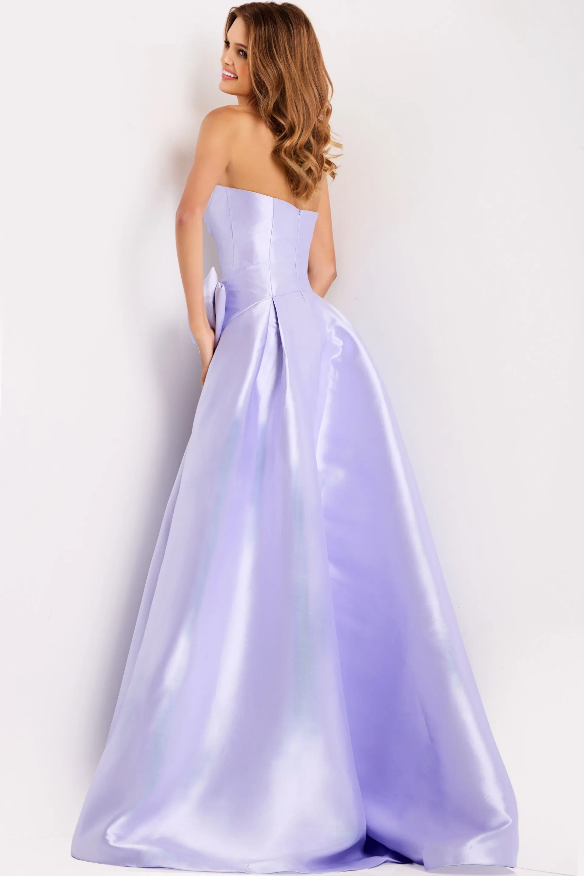 Jovani 49196 Strapless Sweetheart Neckline Evening Gown sold by The Gown Galleria product image thumbnail 3