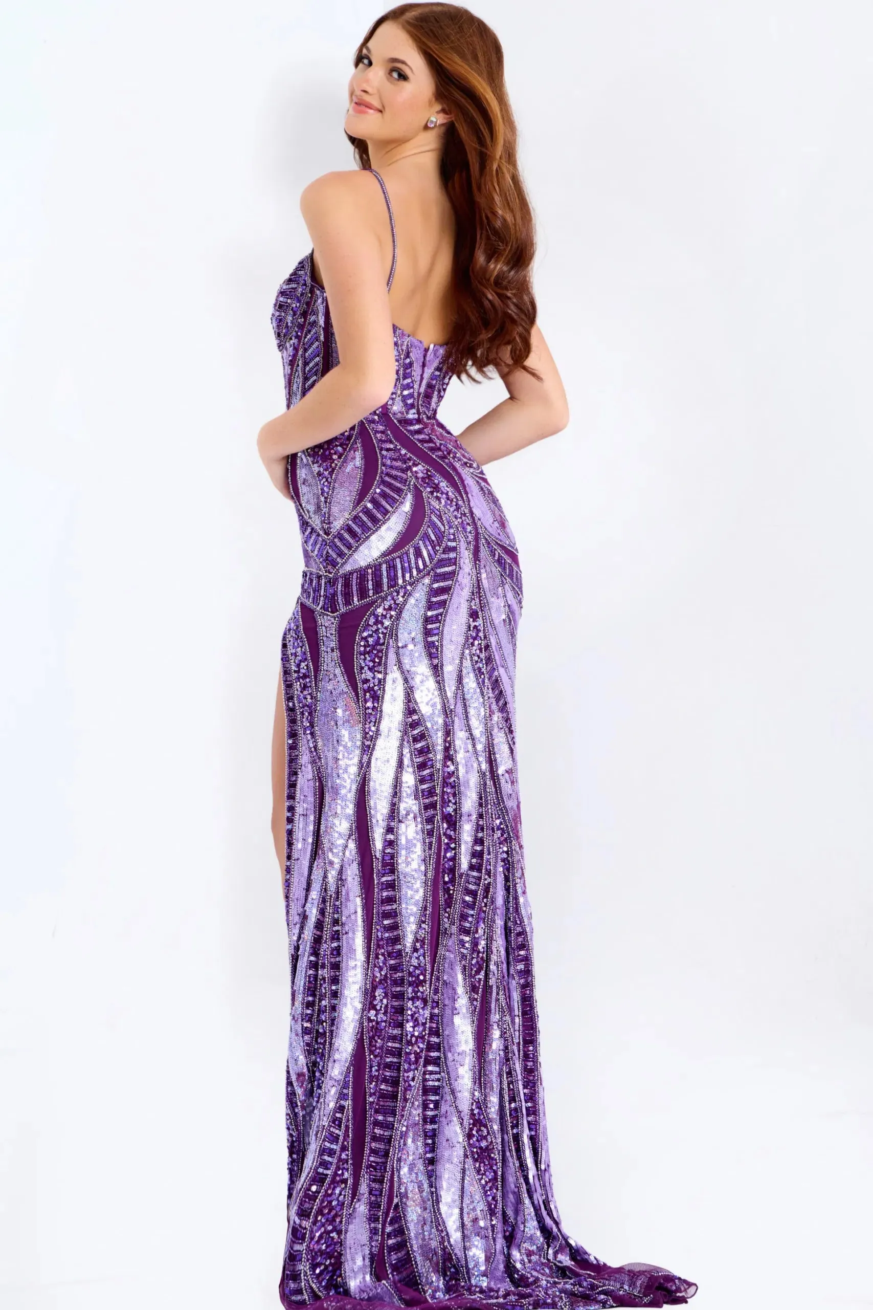 Jovani 49228 Evening Gown With Sheath Silhouette sold by The Gown Galleria product image thumbnail 2