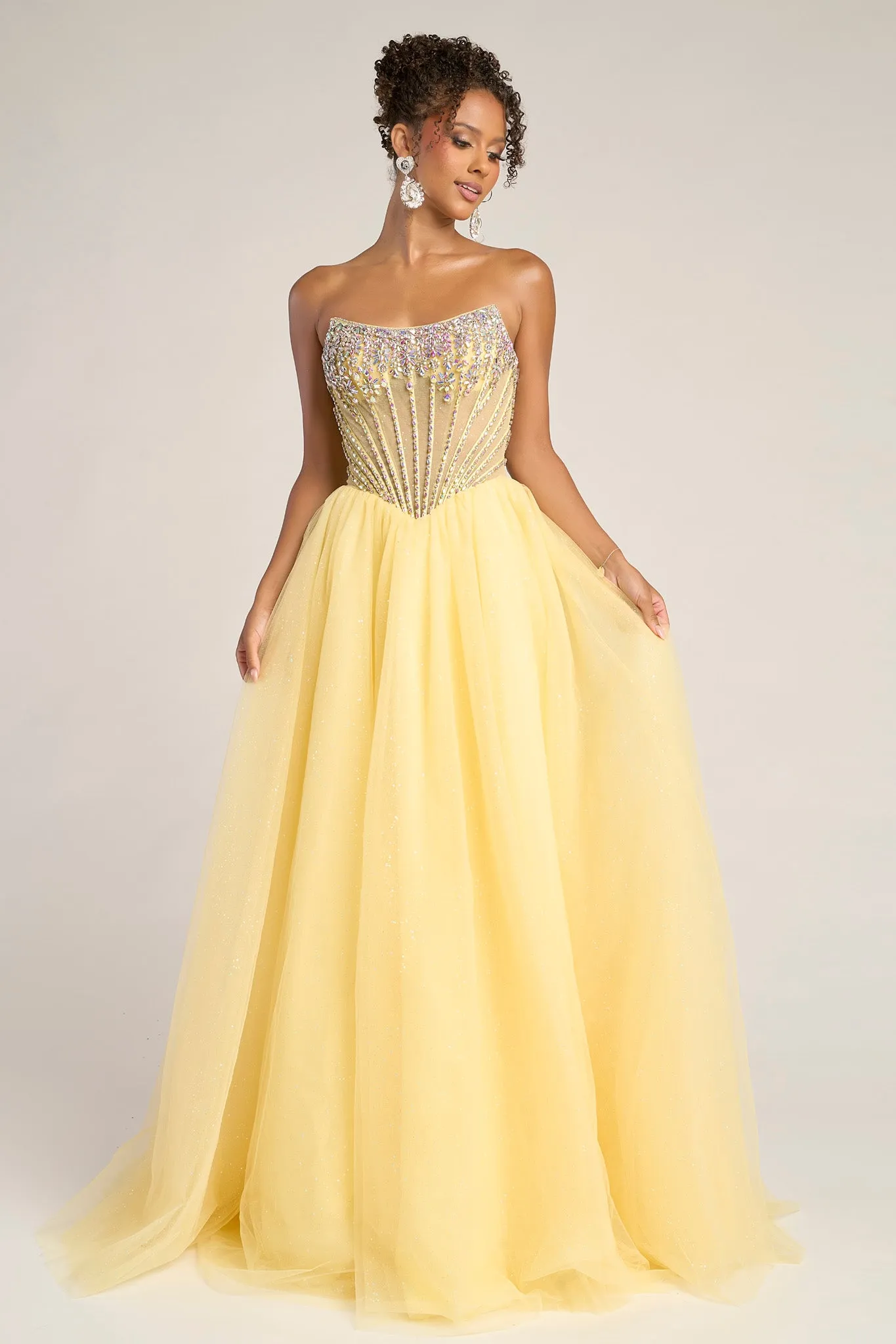 Portia & Scarlett XO047 Scoop Neckline Evening Gown sold by The Gown Galleria product image thumbnail 4