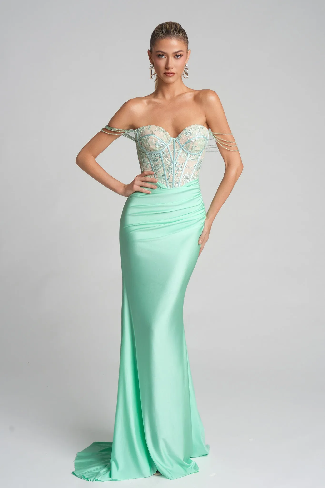 Portia & Scarlett XO014 Sweetheart Neckline Evening Gown sold by The Gown Galleria product image thumbnail 3