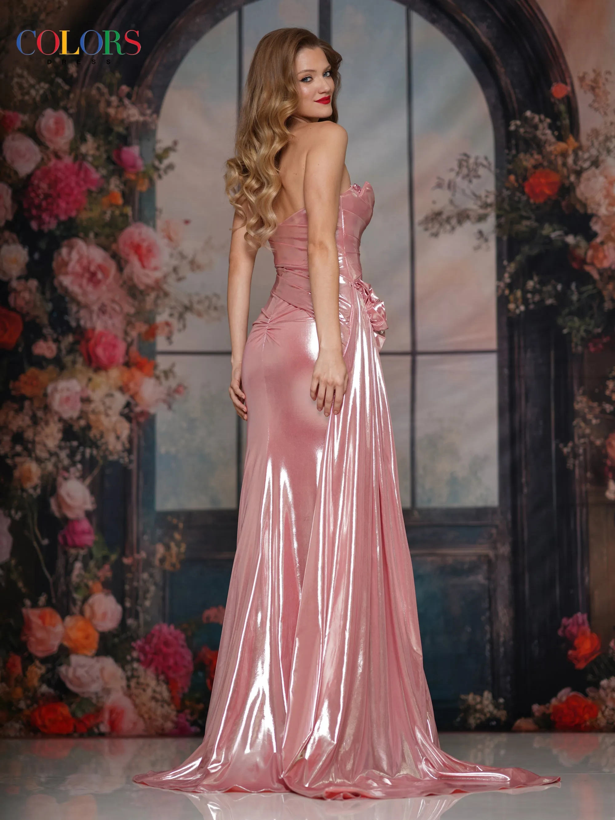 Colors Dress 3910 Sweetheart Neckline Evening Gown sold by The Gown Galleria product image thumbnail 3