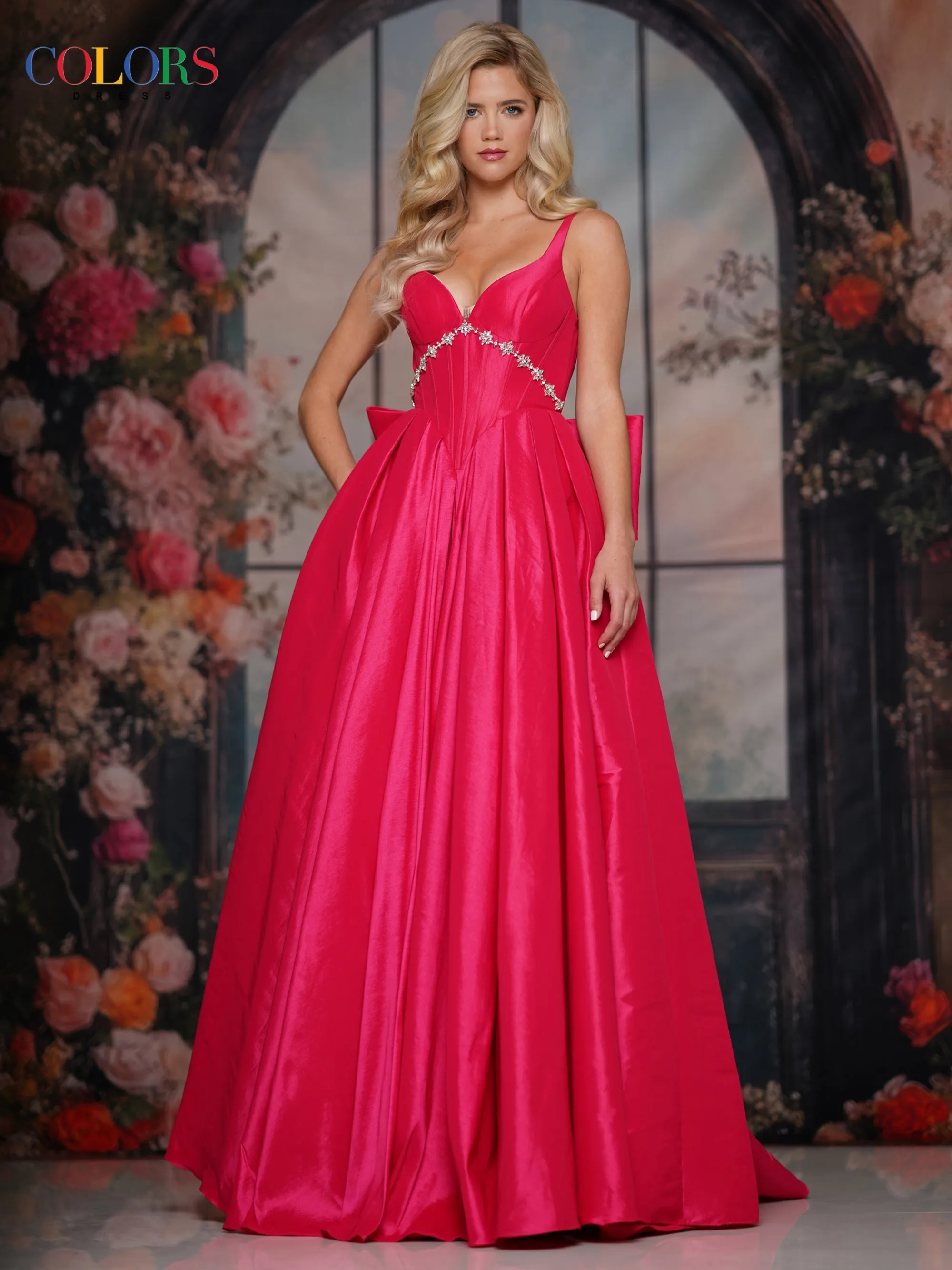 Colors Dress 3922 Sleeveless Ballgown Silhouette Evening Gown sold by The Gown Galleria product image thumbnail 3