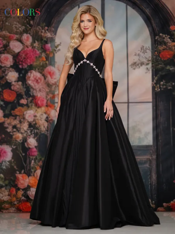 Colors Dress 3922 Sleeveless Ballgown Silhouette Evening Gown sold by The Gown Galleria
