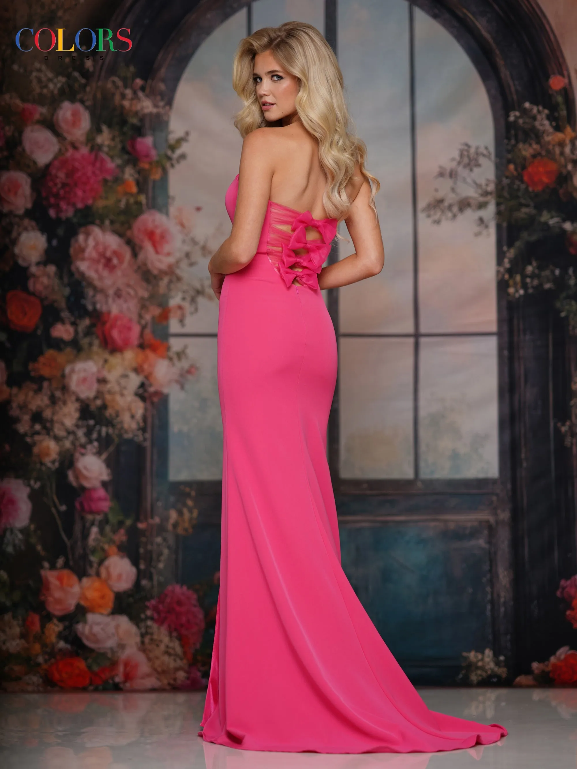 Colors Dress 3889 Strapless Sheath Evening Gown sold by The Gown Galleria product image thumbnail 3