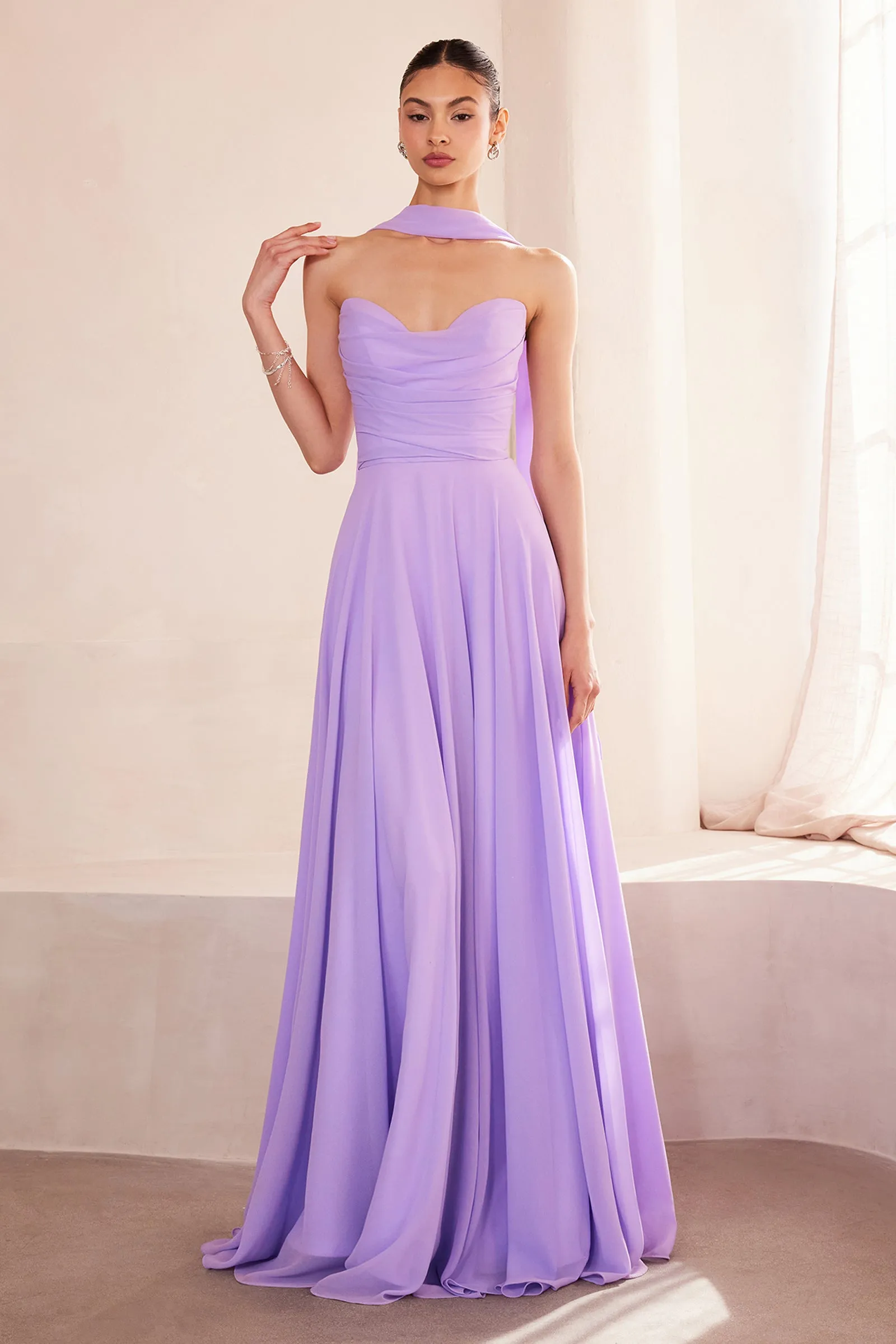 Amoris T703 Evening Gown with Strapless Sweetheart Neckline sold by The Gown Galleria product image thumbnail 3