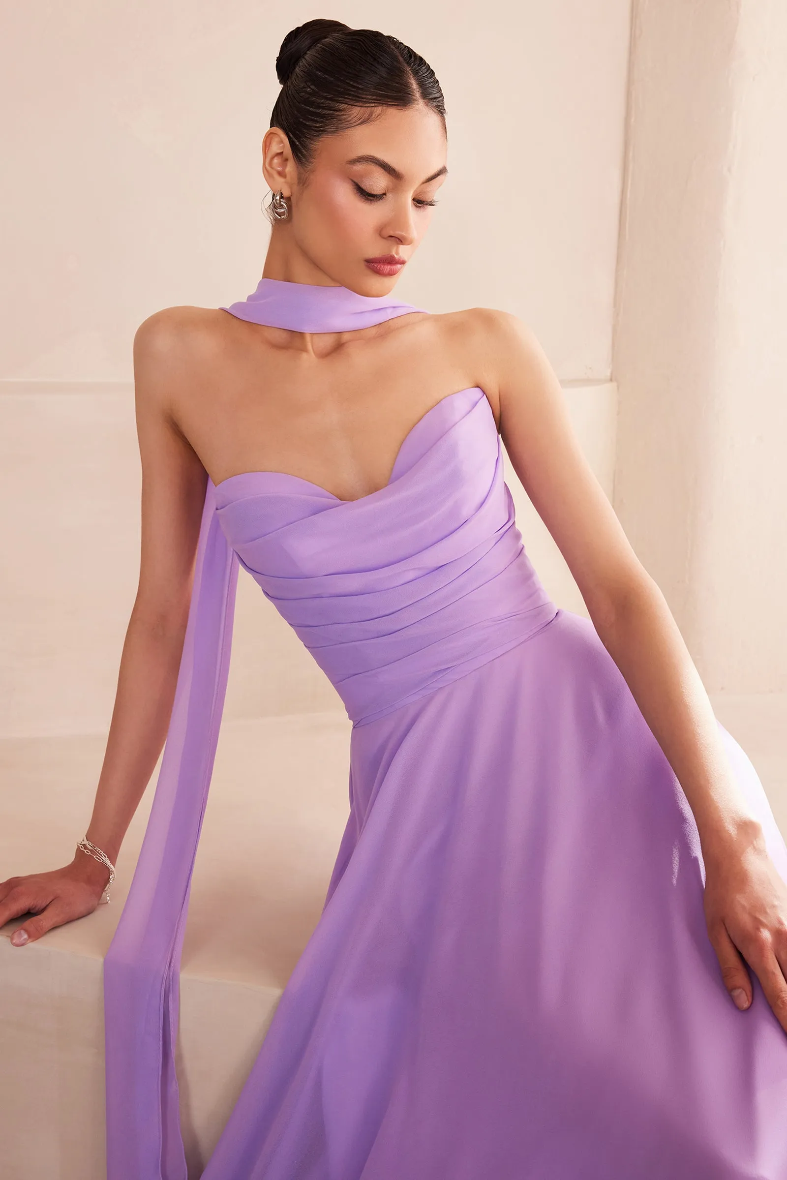 Amoris T703 Evening Gown with Strapless Sweetheart Neckline sold by The Gown Galleria product image thumbnail 5