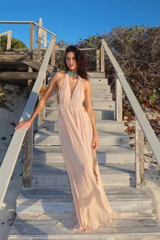 Psara Maxi- Cream sold by Angel Lane