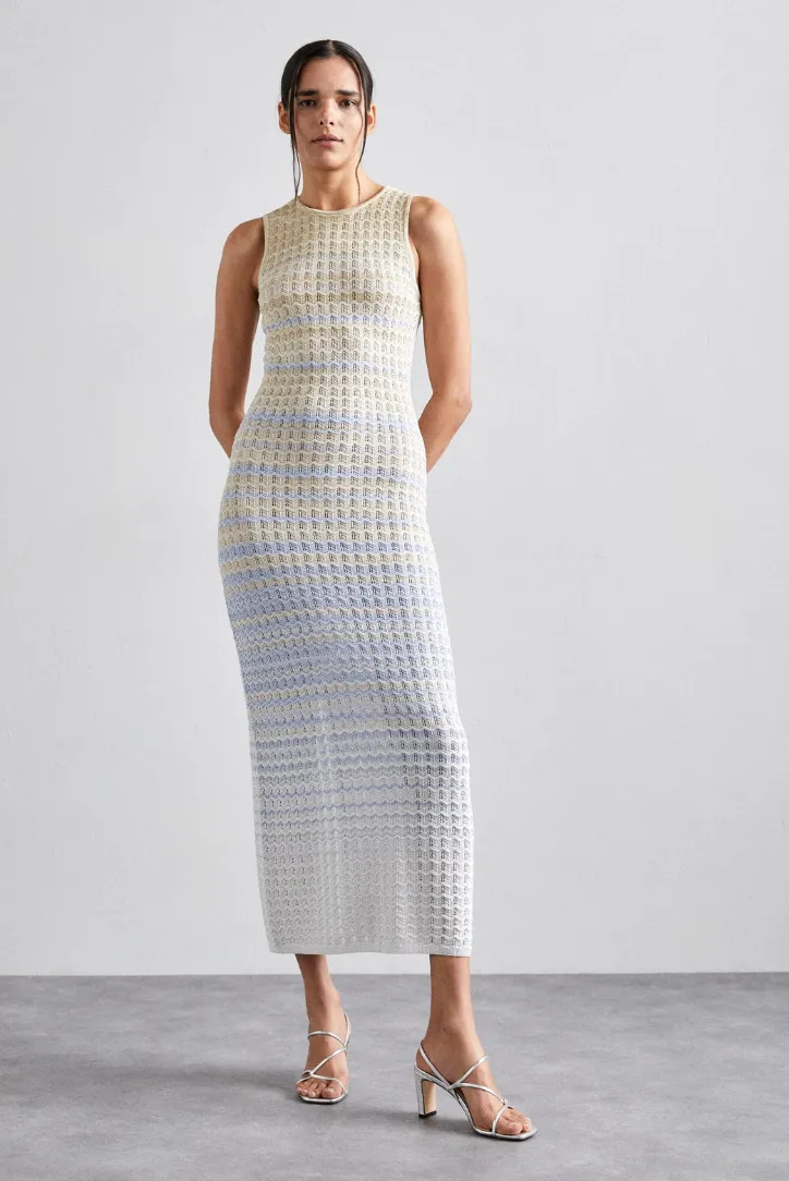 Dariah Gradient Maxi- Blue sold by Angel Lane product image thumbnail 5