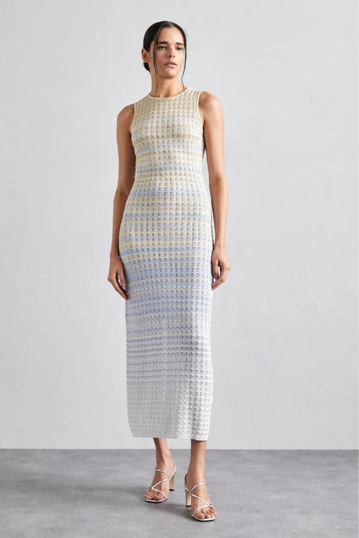 Dariah Gradient Maxi- Blue sold by Angel Lane product image thumbnail 4