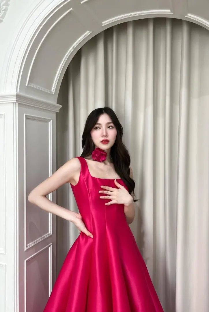 Ayvah Midi- Hot Pink sold by Angel Lane product image thumbnail 4