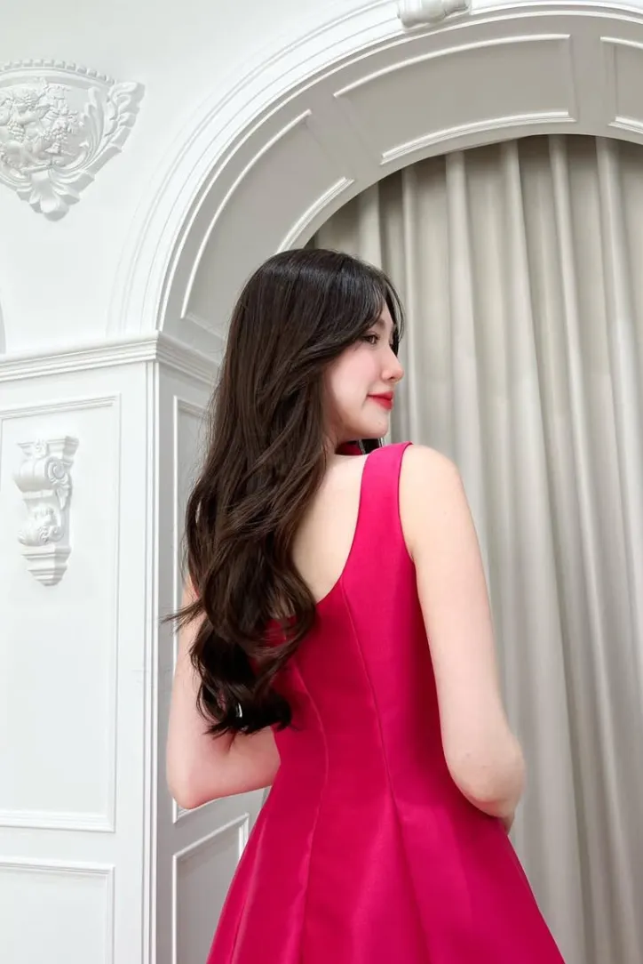 Ayvah Midi- Hot Pink sold by Angel Lane product image thumbnail 5