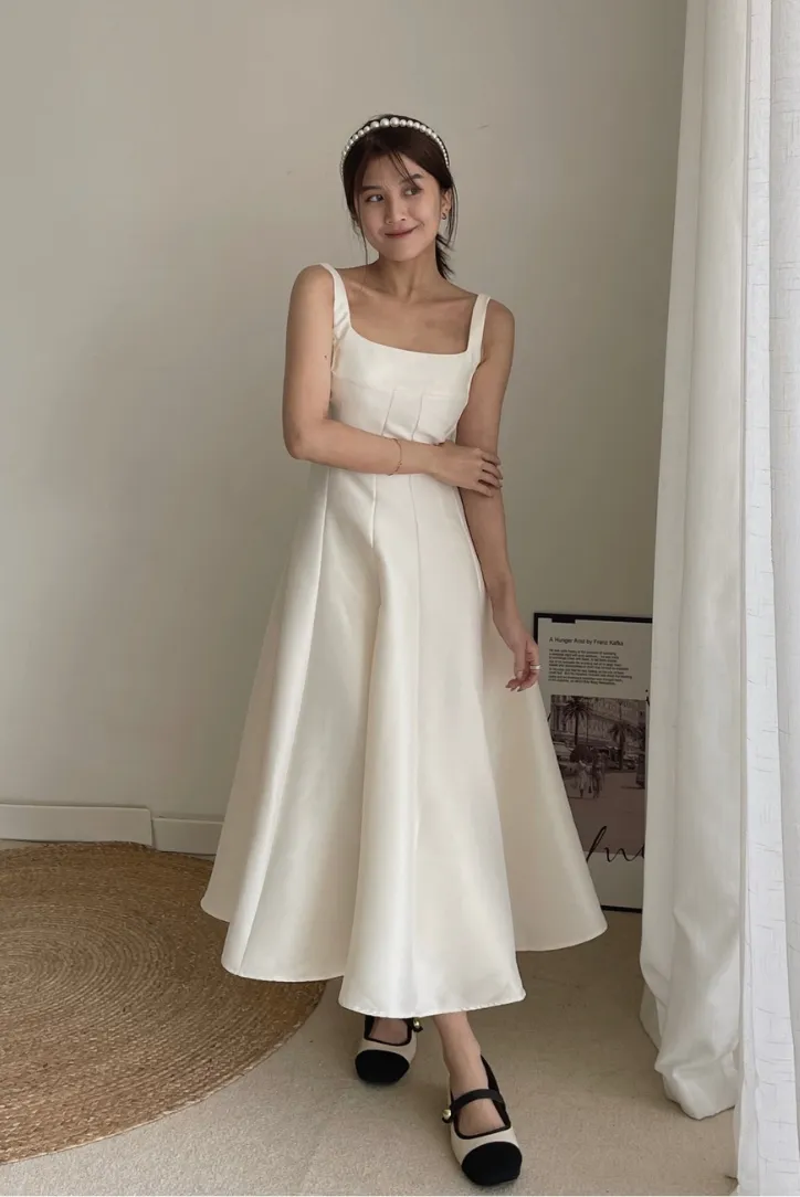 Ayvah Midi- White sold by Angel Lane product image thumbnail 2