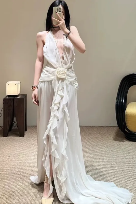 Florence Maxi- White sold by Angel Lane