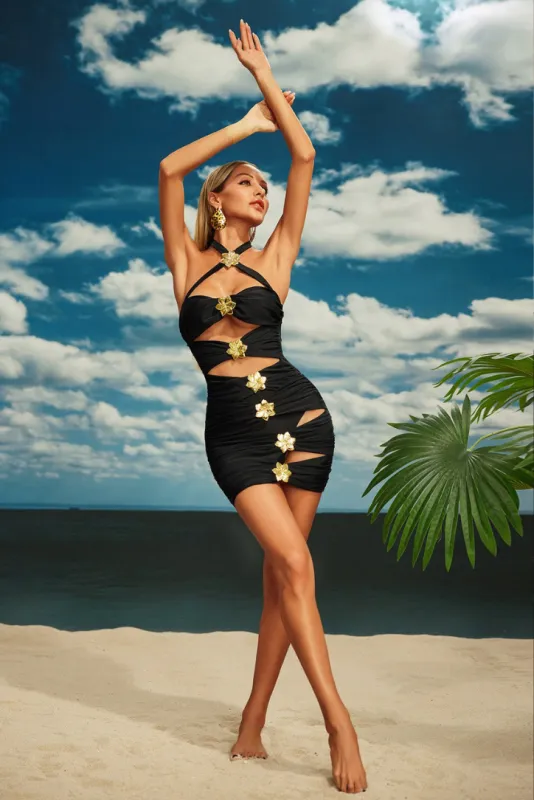 Mimi Starfish Two Piece Set- Black sold by Angel Lane