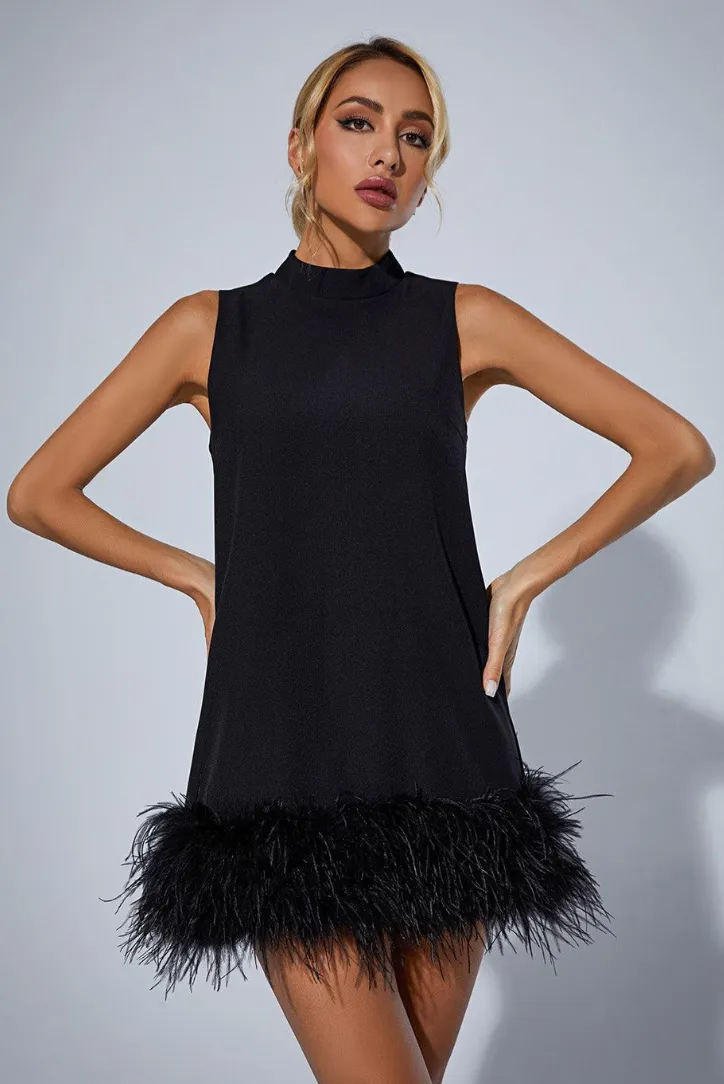 Janette Feather Mini- Black sold by Angel Lane product image thumbnail 5