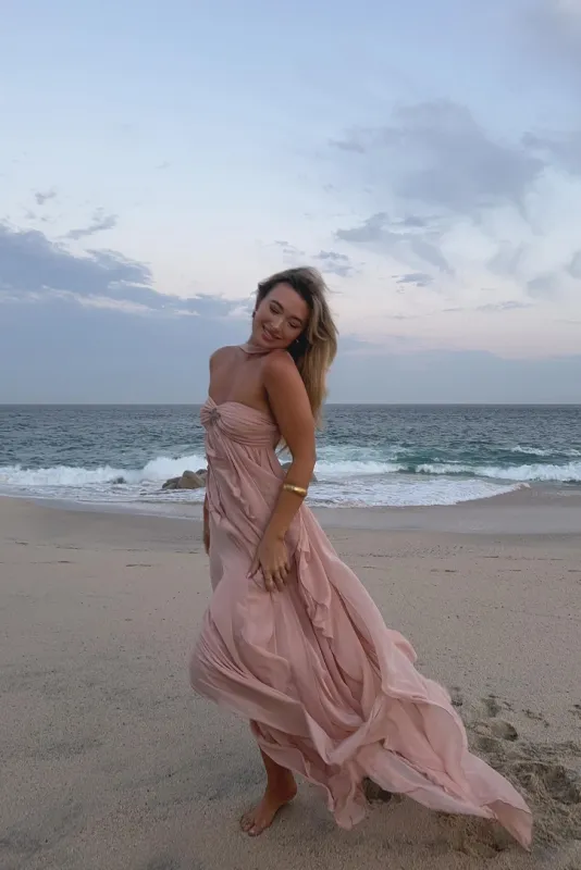 Devlin Maxi- Blush sold by Angel Lane