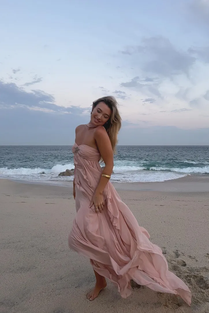 Devlin Maxi- Blush sold by Angel Lane