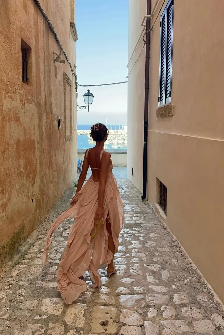 Devlin Maxi- Blush sold by Angel Lane product image thumbnail 5