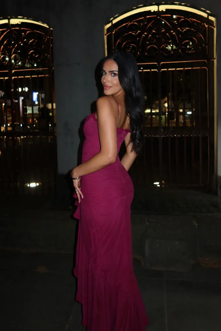 Merilda Maxi-Wine sold by Angel Lane product image thumbnail 5