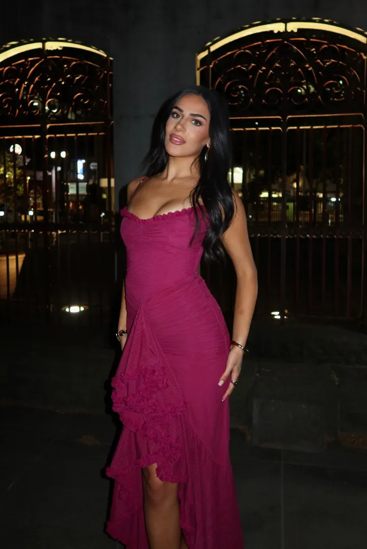 Merilda Maxi-Wine sold by Angel Lane product image thumbnail 4