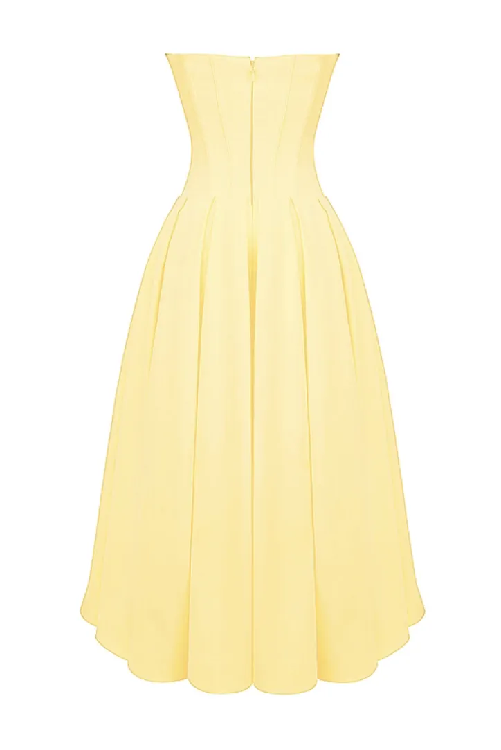 Katerina Corset Midi- Yellow sold by Angel Lane product image thumbnail 2