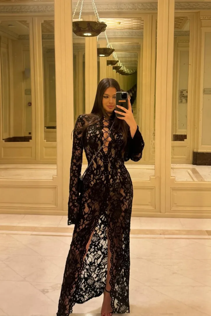 Lacy Maxi- Black sold by Angel Lane