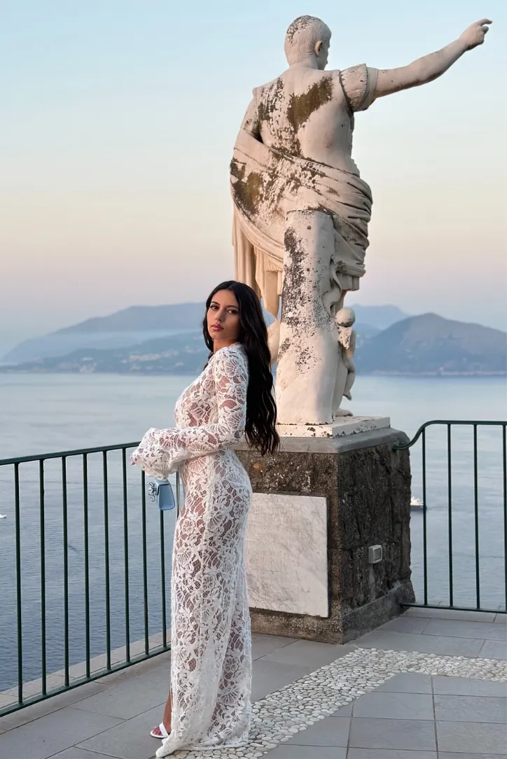 Lacy Maxi- White sold by Angel Lane product image thumbnail 2