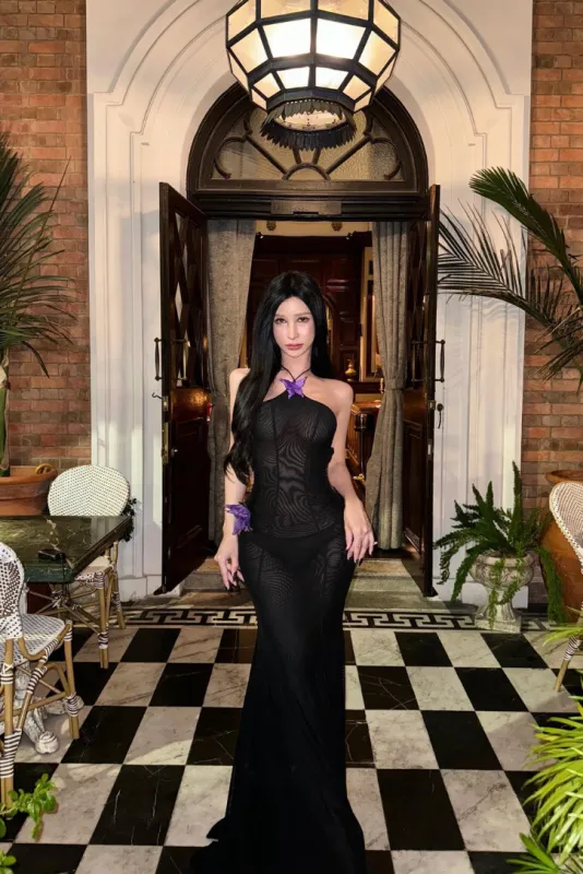 Mariposa Maxi- Black sold by Angel Lane