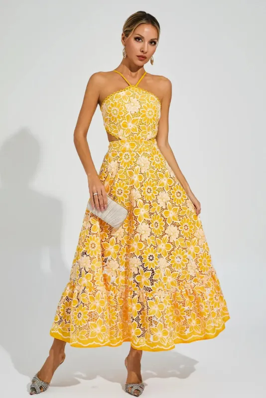 Ivara Maxi- Yellow sold by Angel Lane