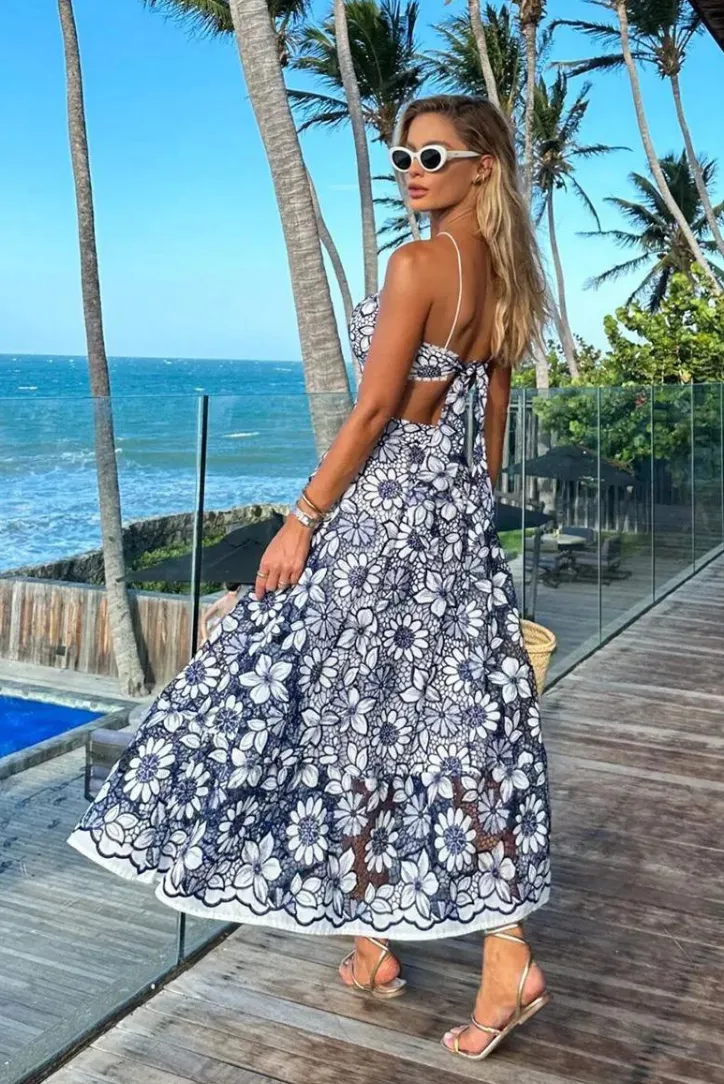 Ivara Maxi- Blue sold by Angel Lane product image thumbnail 2