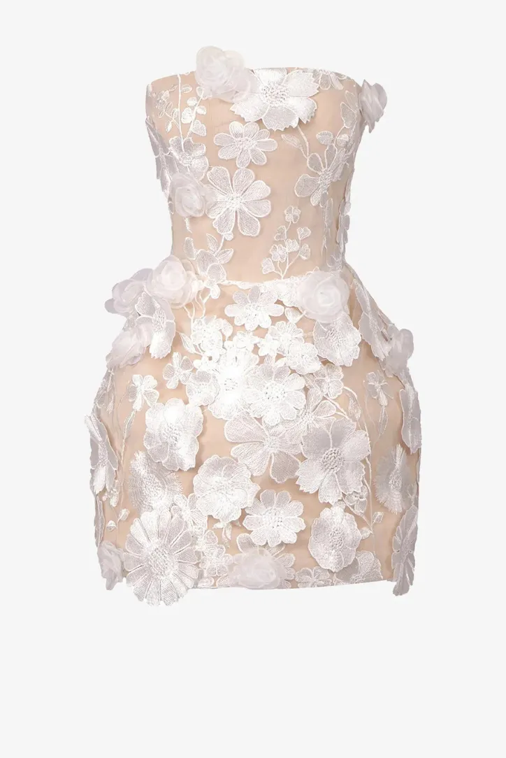 Taylor Corset Mini-Ivory sold by Angel Lane product image thumbnail 4