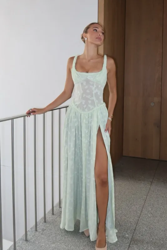 Jeneen Maxi- Mint sold by Angel Lane