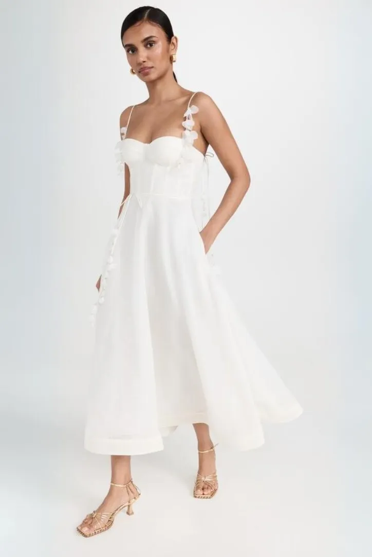 Marlene Floral Maxi- White sold by Angel Lane product image thumbnail 2