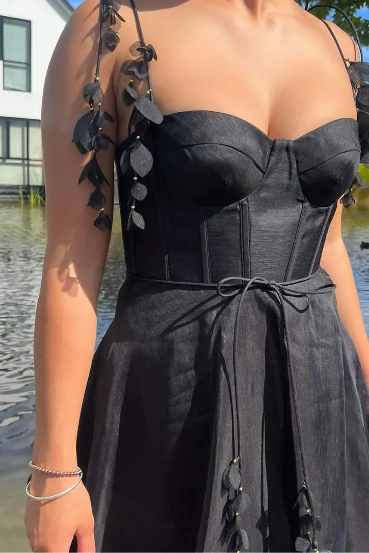 Marlene Floral Maxi- Black sold by Angel Lane product image thumbnail 3