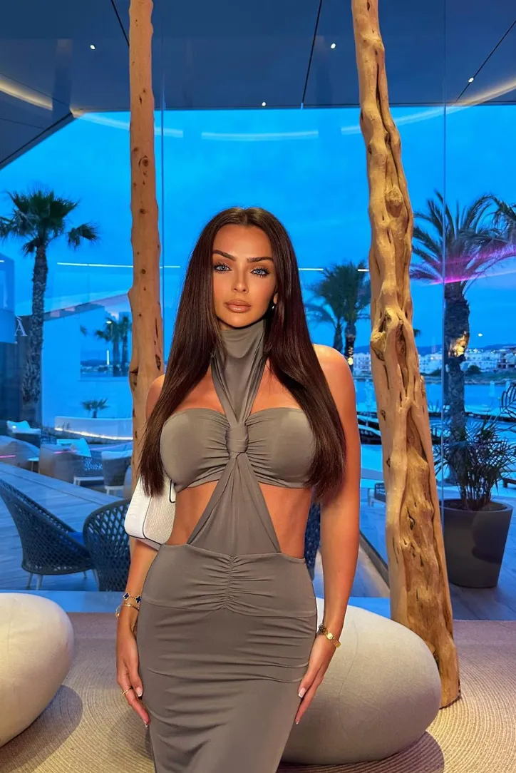 Elisia Twist Maxi- Almond sold by Angel Lane product image thumbnail 3