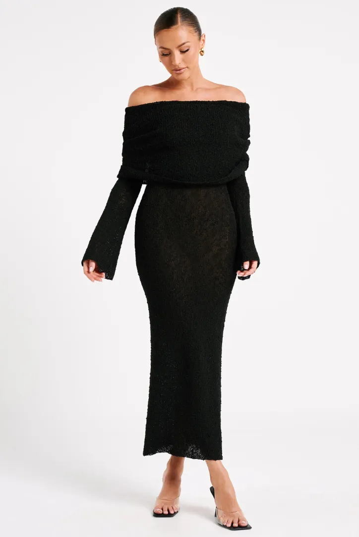 Layell Boucle Maxi- Black sold by Angel Lane product image thumbnail 2